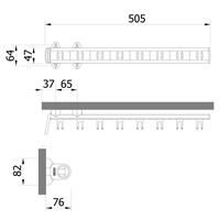 Pull-out belt rack - white-white 2